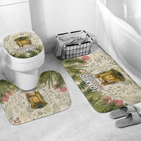 Sukkot Bathroom Set Jewish Holiday Gratitude Dwells Here - Vintage Botanical Sukkah