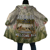 Sukkot Cloak Jewish Holiday Gratitude Dwells Here - Vintage Botanical Sukkah
