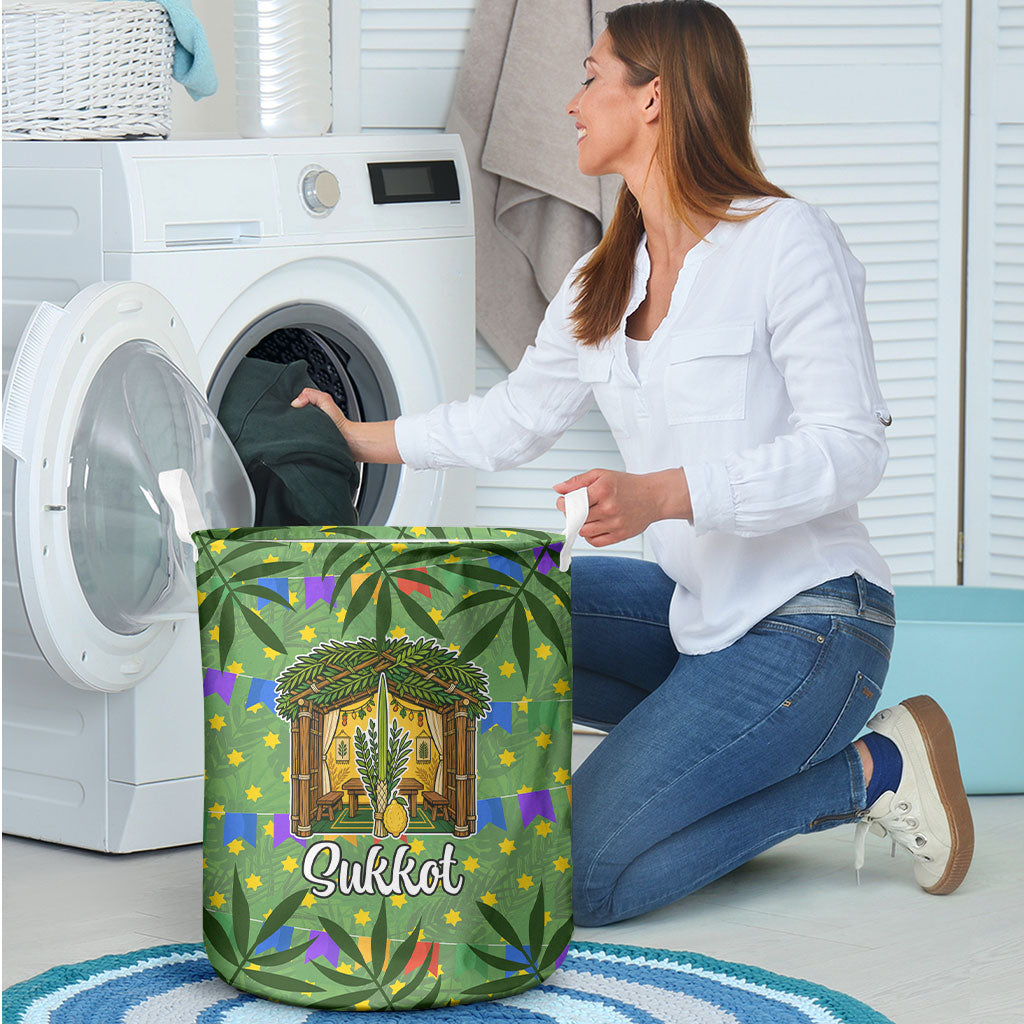 Sukkot Jewish Laundry Basket Colorful Sukkot Festival Of Tabernacles