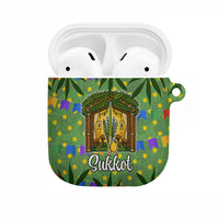 Sukkot Jewish AirPods Case Colorful Sukkot Festival Of Tabernacles
