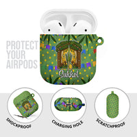 Sukkot Jewish AirPods Case Colorful Sukkot Festival Of Tabernacles