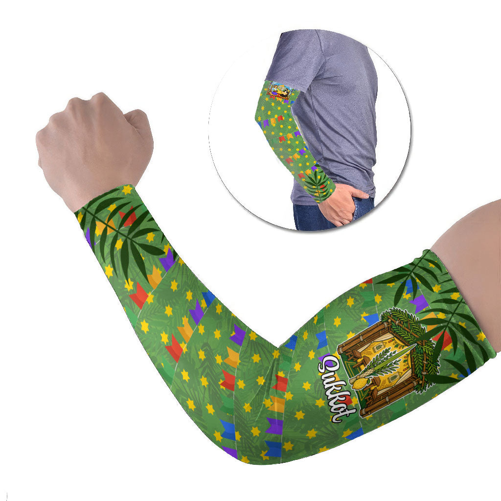 Sukkot Jewish Arm Sleeves Colorful Sukkot Festival Of Tabernacles