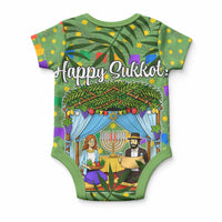 Sukkot Jewish Baby Onesie Colorful Sukkot Festival Of Tabernacles