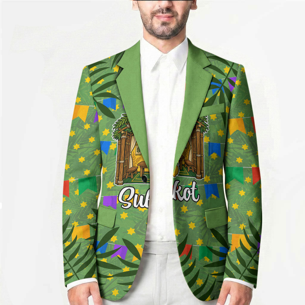 Sukkot Jewish Blazer Colorful Sukkot Festival Of Tabernacles