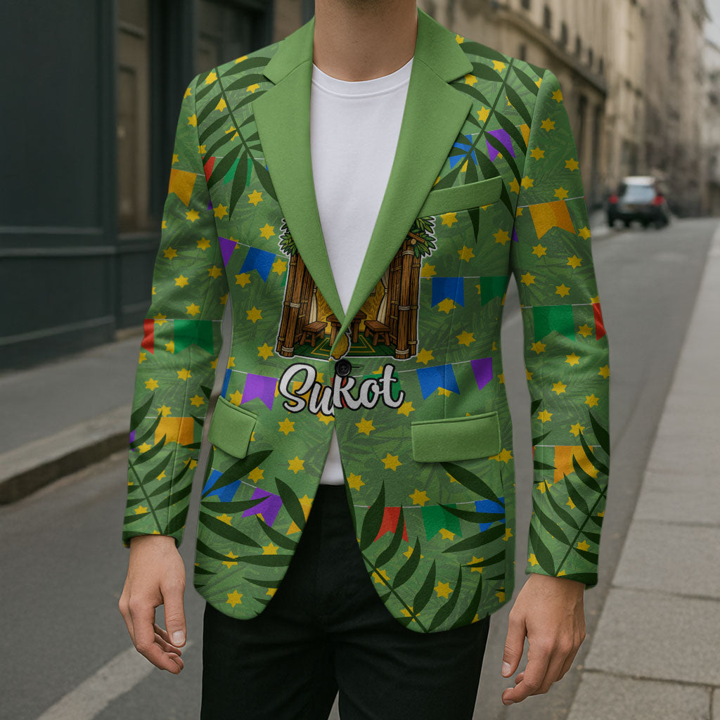 Sukkot Jewish Blazer Colorful Sukkot Festival Of Tabernacles