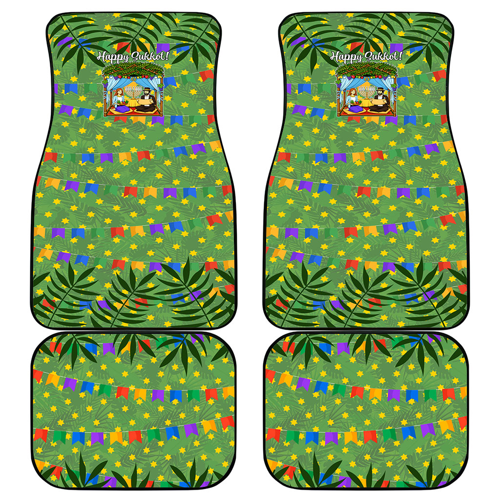 Sukkot Jewish Car Mats Colorful Sukkot Festival Of Tabernacles