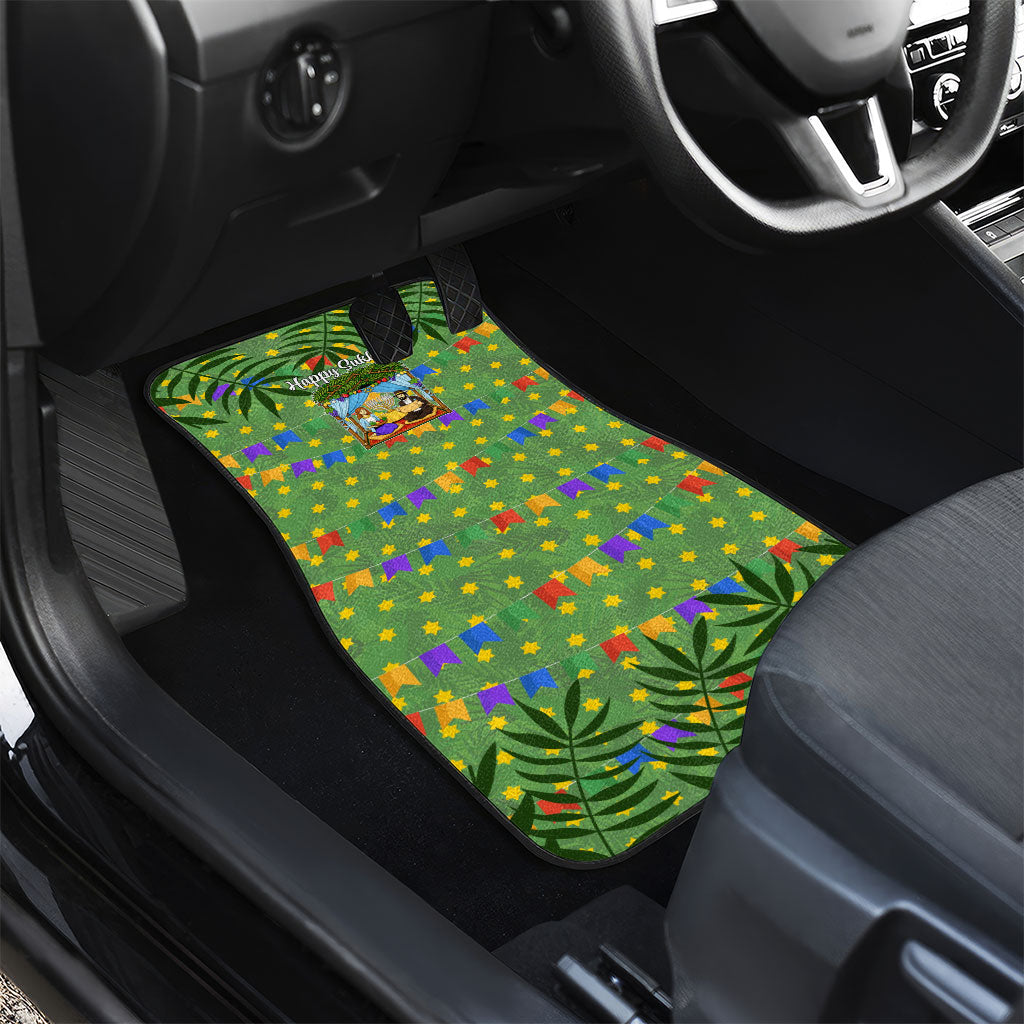 Sukkot Jewish Car Mats Colorful Sukkot Festival Of Tabernacles