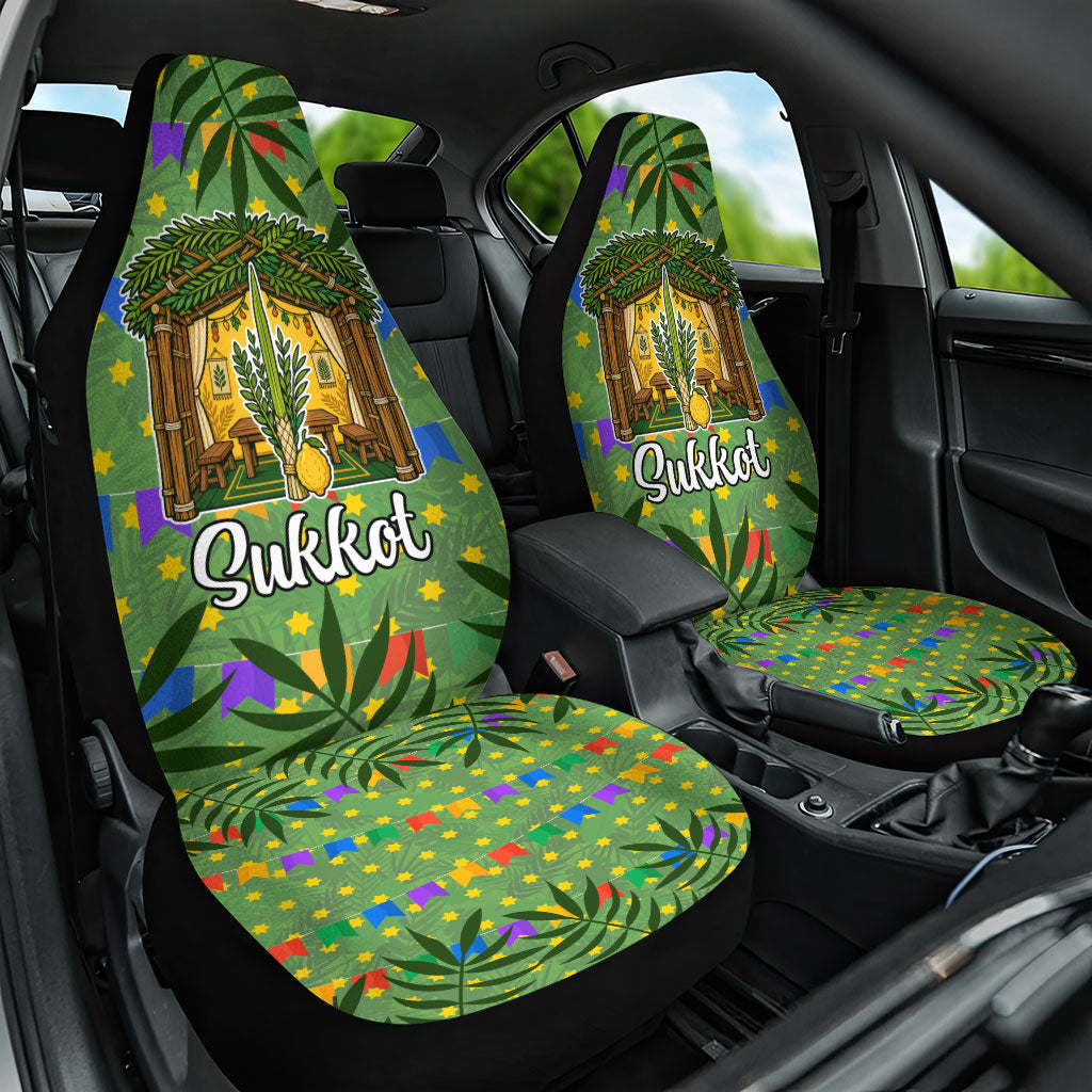 Sukkot Jewish Car Seat Cover Colorful Sukkot Festival Of Tabernacles