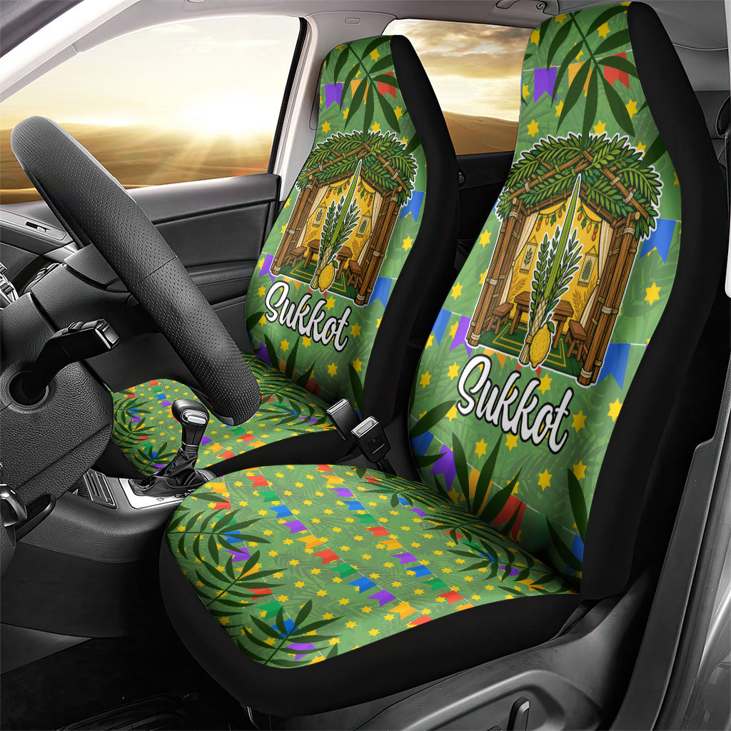 Sukkot Jewish Car Seat Cover Colorful Sukkot Festival Of Tabernacles