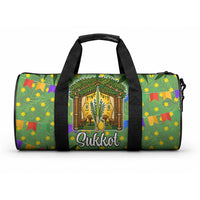 Sukkot Jewish Duffle Bag Colorful Sukkot Festival Of Tabernacles