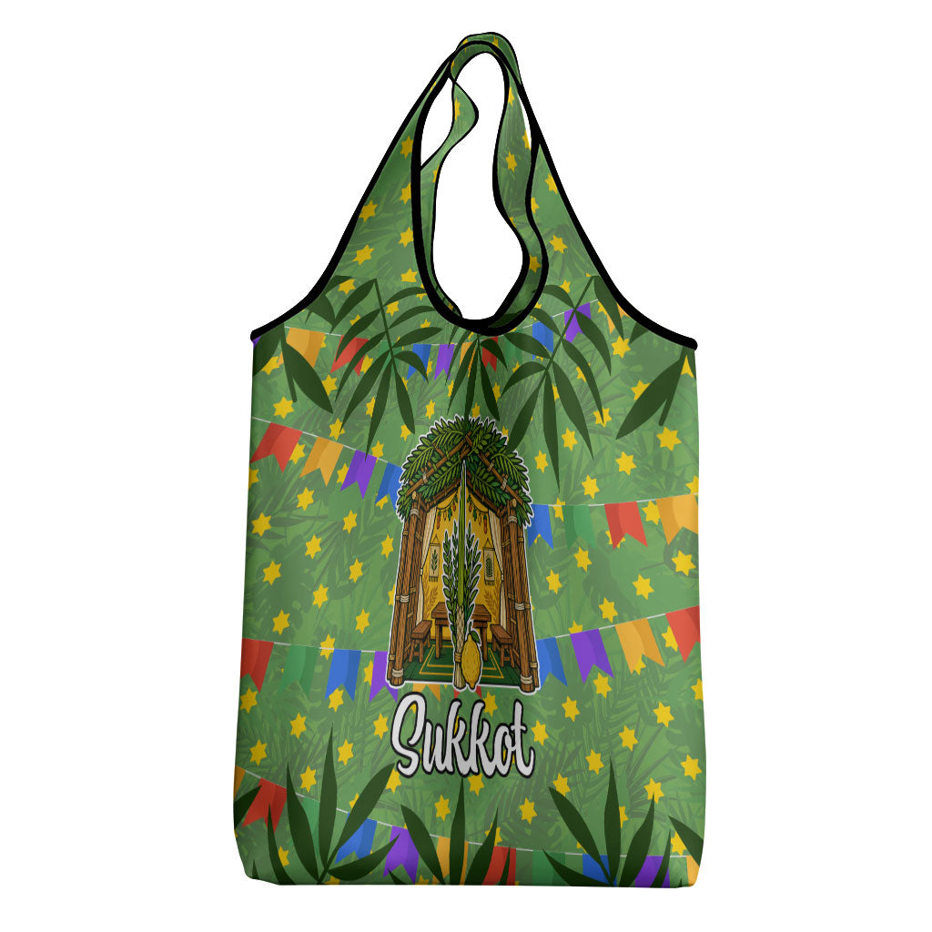 Sukkot Jewish Grocery Bag Colorful Sukkot Festival Of Tabernacles