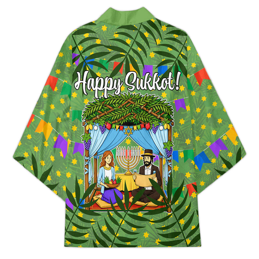 Sukkot Jewish Kimono Colorful Sukkot Festival Of Tabernacles