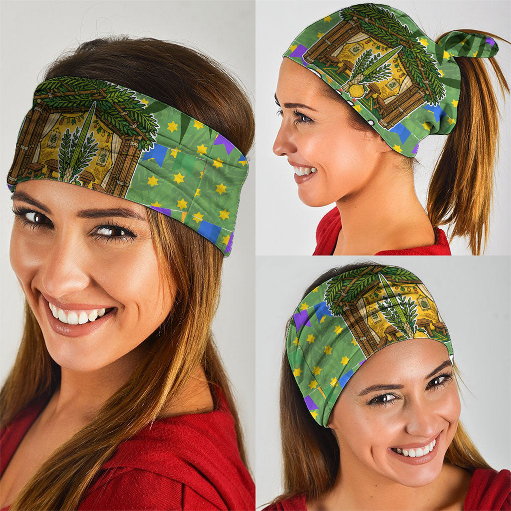 Sukkot Jewish Neck Gaiter Colorful Sukkot Festival Of Tabernacles