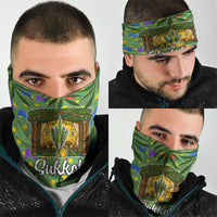 Sukkot Jewish Neck Gaiter Colorful Sukkot Festival Of Tabernacles