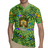 Sukkot Jewish Rugby Jersey Colorful Sukkot Festival Of Tabernacles