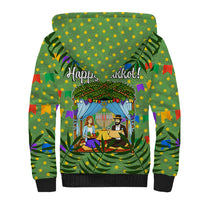 Sukkot Jewish Sherpa Hoodie Colorful Sukkot Festival Of Tabernacles