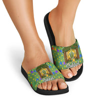 Sukkot Jewish Slide Sandals Colorful Sukkot Festival Of Tabernacles
