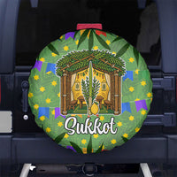 Sukkot Jewish Spare Tire Cover Colorful Sukkot Festival Of Tabernacles