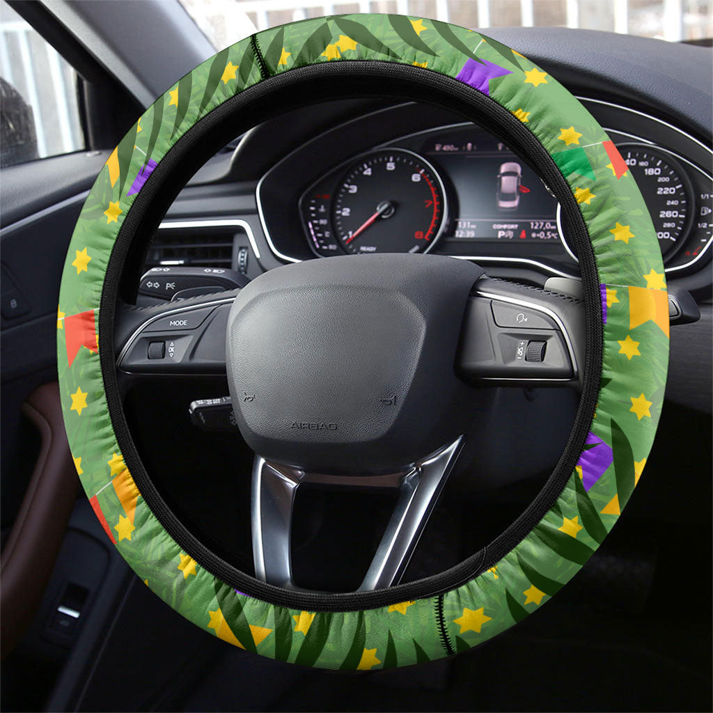 Sukkot Jewish Steering Wheel Cover Colorful Sukkot Festival Of Tabernacles