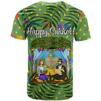 Sukkot Jewish T Shirt Colorful Sukkot Festival Of Tabernacles