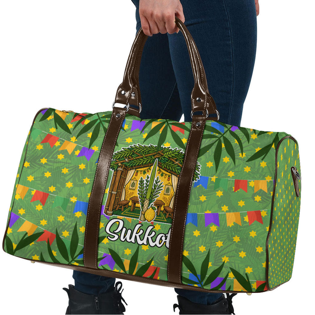 Sukkot Jewish Travel Bag Colorful Sukkot Festival Of Tabernacles