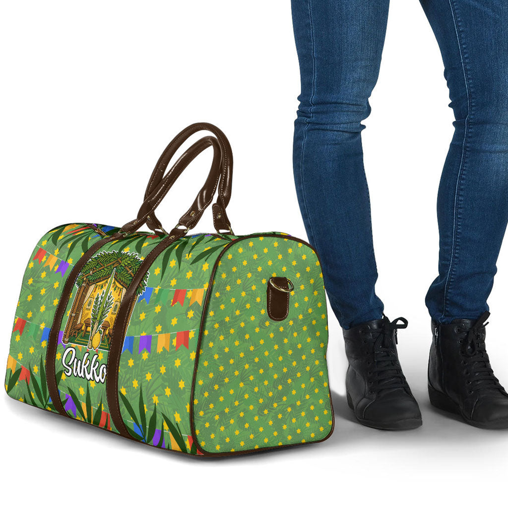 Sukkot Jewish Travel Bag Colorful Sukkot Festival Of Tabernacles