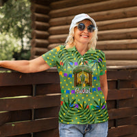 Sukkot Jewish Women Polo Shirt Colorful Sukkot Festival Of Tabernacles