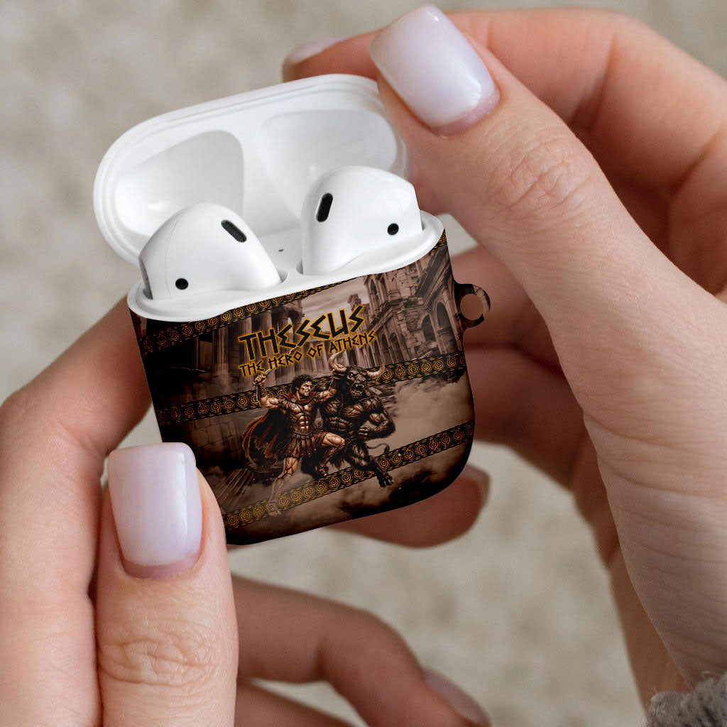 Theseus The Hero Of Athens AirPods Case Greek Mythology Minotaur Ancient Warrior Art