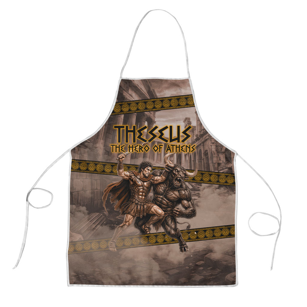 Theseus The Hero Of Athens Apron Greek Mythology Minotaur Ancient Warrior Art