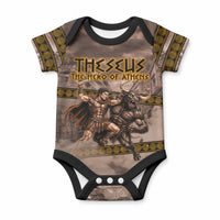 Theseus The Hero Of Athens Baby Onesie Greek Mythology Minotaur Ancient Warrior Art