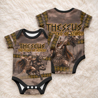 Theseus The Hero Of Athens Baby Onesie Greek Mythology Minotaur Ancient Warrior Art