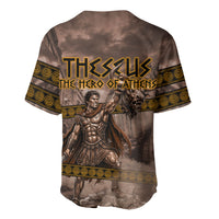 Theseus The Hero Of Athens Baseball Jersey Greek Mythology Minotaur Ancient Warrior Art