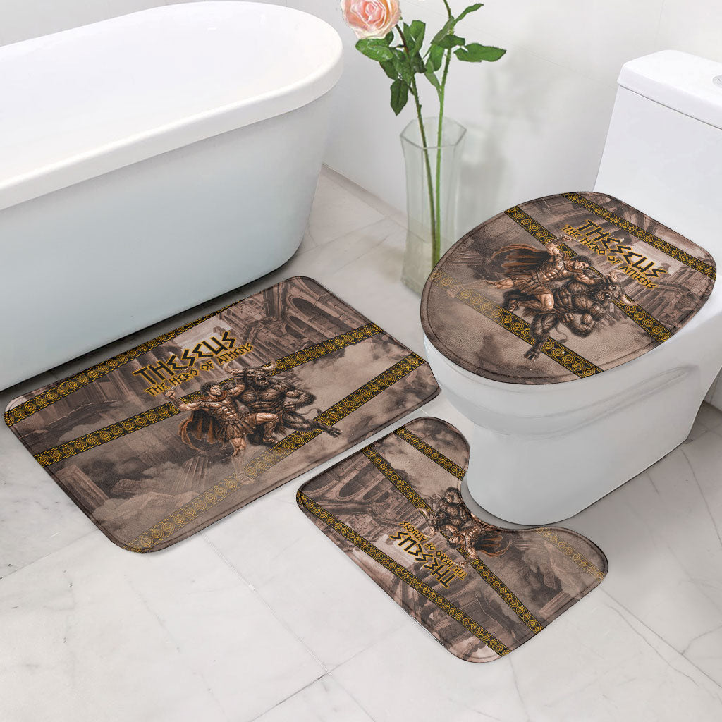 Theseus The Hero Of Athens Bathroom Set Greek Mythology Minotaur Ancient Warrior Art