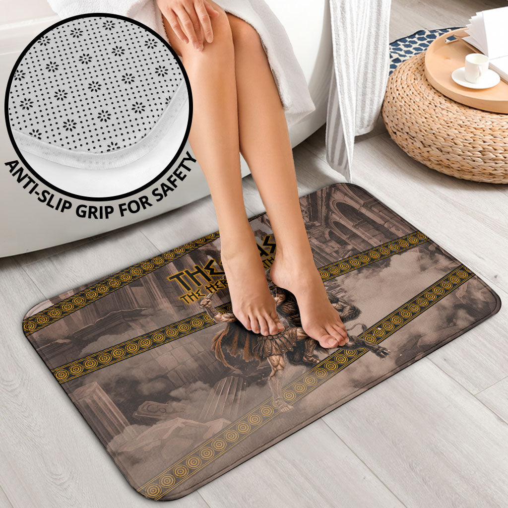 Theseus The Hero Of Athens Bathroom Set Greek Mythology Minotaur Ancient Warrior Art