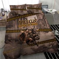 Theseus The Hero Of Athens Bedding Set Greek Mythology Minotaur Ancient Warrior Art