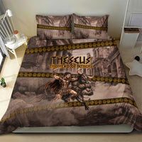 Theseus The Hero Of Athens Bedding Set Greek Mythology Minotaur Ancient Warrior Art