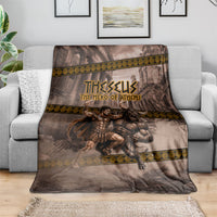 Theseus The Hero Of Athens Blanket Greek Mythology Minotaur Ancient Warrior Art