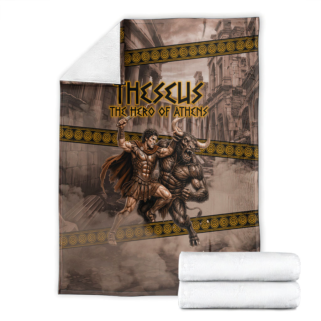 Theseus The Hero Of Athens Blanket Greek Mythology Minotaur Ancient Warrior Art
