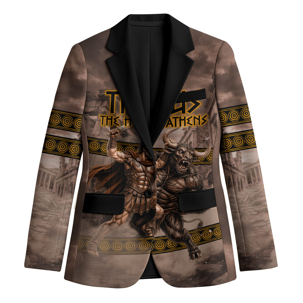 Theseus The Hero Of Athens Blazer Greek Mythology Minotaur Ancient Warrior Art