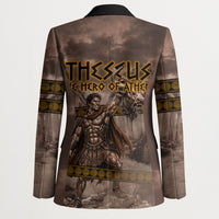 Theseus The Hero Of Athens Blazer Greek Mythology Minotaur Ancient Warrior Art