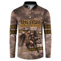 Theseus The Hero Of Athens Button Sweatshirt Greek Mythology Minotaur Ancient Warrior Art
