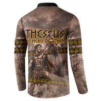 Theseus The Hero Of Athens Button Sweatshirt Greek Mythology Minotaur Ancient Warrior Art
