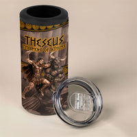 Theseus The Hero Of Athens 4 in 1 Can Cooler Tumbler Greek Mythology Minotaur Ancient Warrior Art