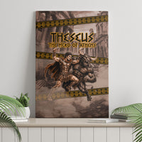 Theseus The Hero Of Athens Canvas Wall Art Greek Mythology Minotaur Ancient Warrior Art