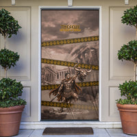 Theseus The Hero Of Athens Door Cover Greek Mythology Minotaur Ancient Warrior Art