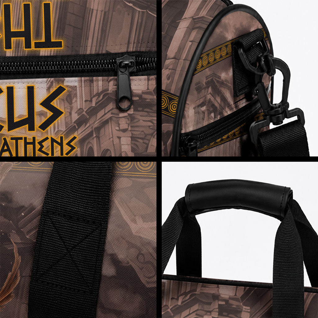 Theseus The Hero Of Athens Duffle Bag Greek Mythology Minotaur Ancient Warrior Art