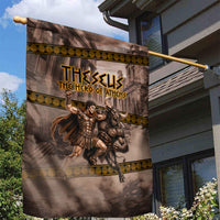 Theseus The Hero Of Athens Garden Flag Greek Mythology Minotaur Ancient Warrior Art