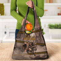 Theseus The Hero Of Athens Grocery Bag Greek Mythology Minotaur Ancient Warrior Art
