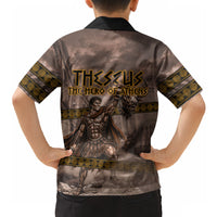 Theseus The Hero Of Athens Hawaiian Shirt Greek Mythology Minotaur Ancient Warrior Art