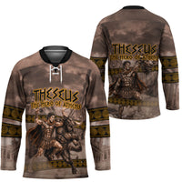 Theseus The Hero Of Athens Hockey Jersey Greek Mythology Minotaur Ancient Warrior Art